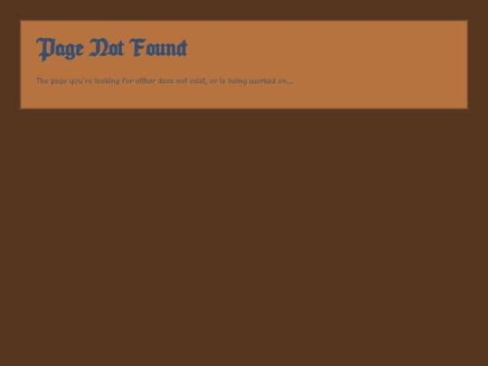 not_found screenshot