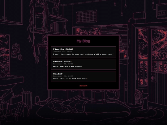 blog screenshot