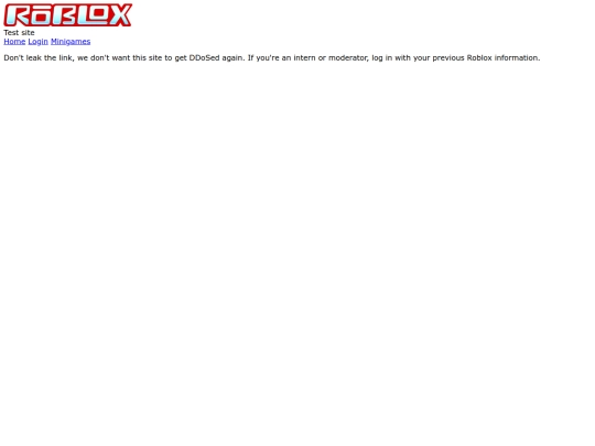 test screenshot