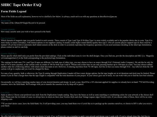 tapefaq screenshot