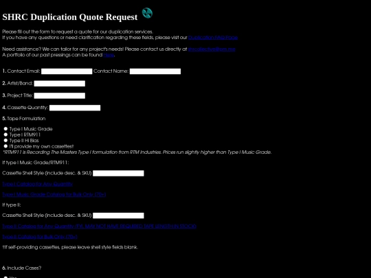 tapeorder screenshot