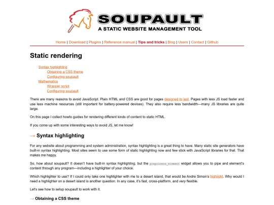 tips-and-tricks/static-rendering screenshot