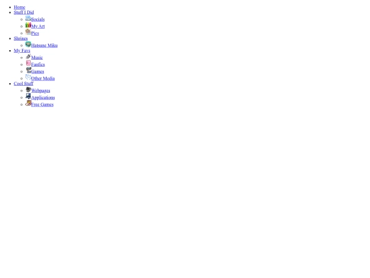 menu screenshot