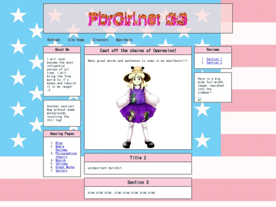 pages/manifesto screenshot