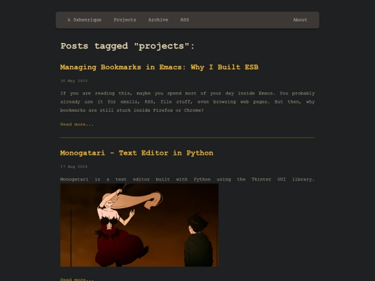tag-projects screenshot