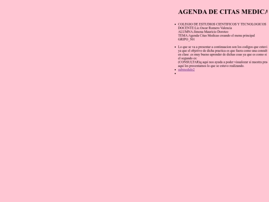 practicamenu screenshot