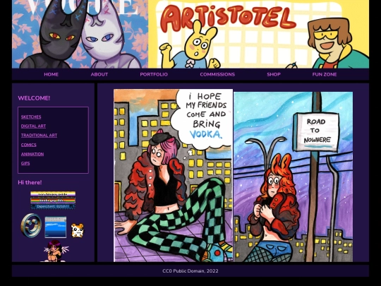 portfolio/tradart screenshot