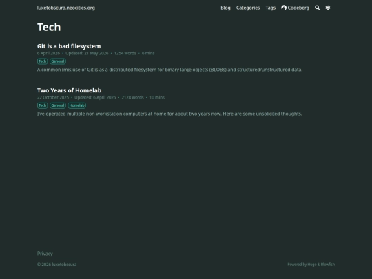 categories/tech screenshot