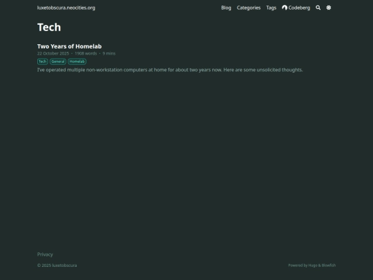 categories/tech/page/1 screenshot