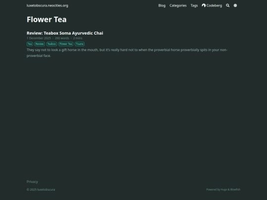 tags/flower-tea/page/1 screenshot