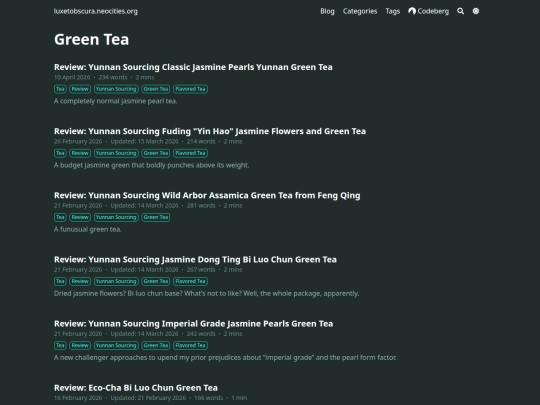 tags/green-tea screenshot