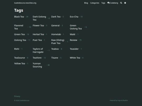 tags screenshot