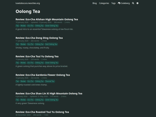 tags/oolong-tea screenshot