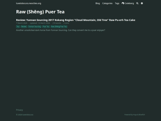 tags/raw-shēng-puer-tea screenshot