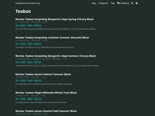 tags/teabox screenshot