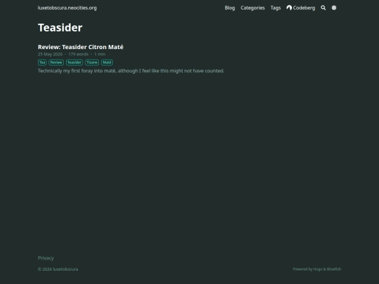 tags/teasider screenshot