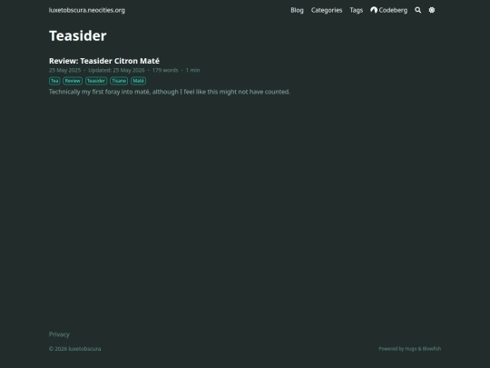 tags/teasider/page/1 screenshot