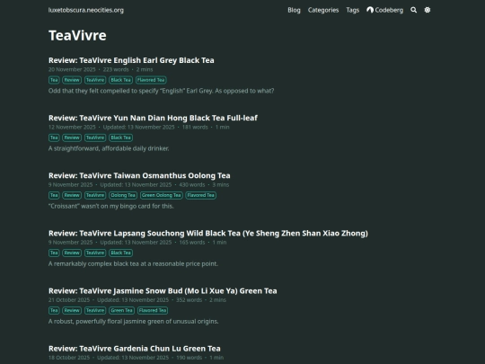 tags/teavivre screenshot