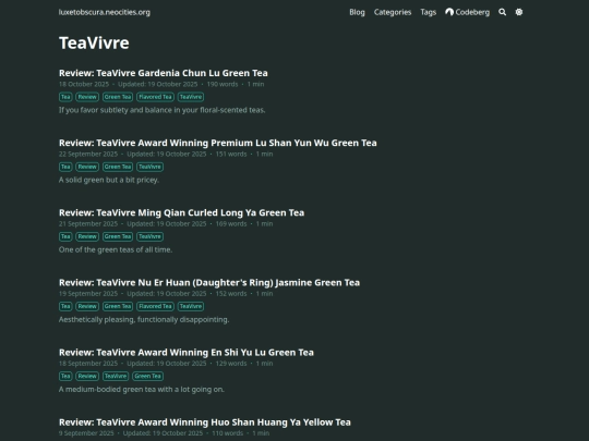 tags/teavivre/page/1 screenshot