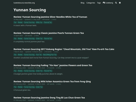 tags/yunnan-sourcing screenshot