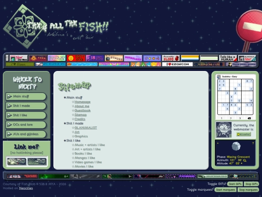 sitemap screenshot