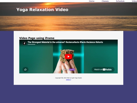 video screenshot