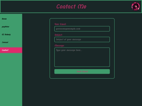 Contact screenshot