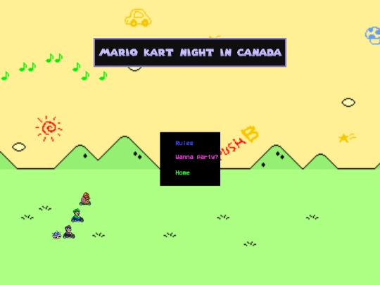 MarioKart/mainmenu screenshot