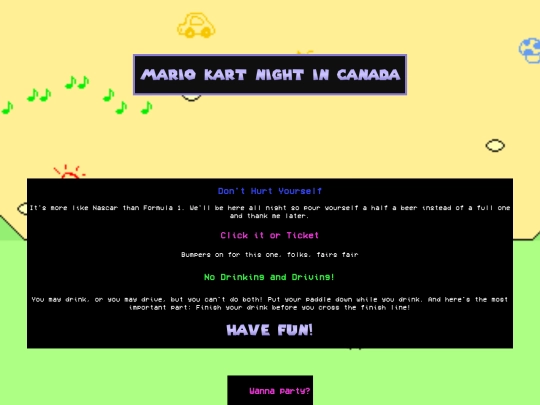 MarioKart/rules screenshot