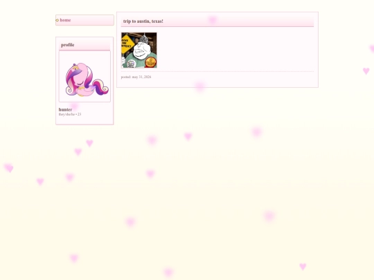 blog screenshot