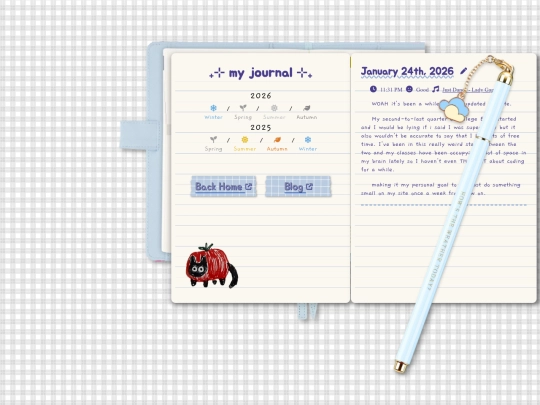 journal screenshot