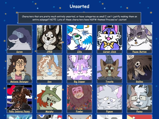 characters/unsorted screenshot