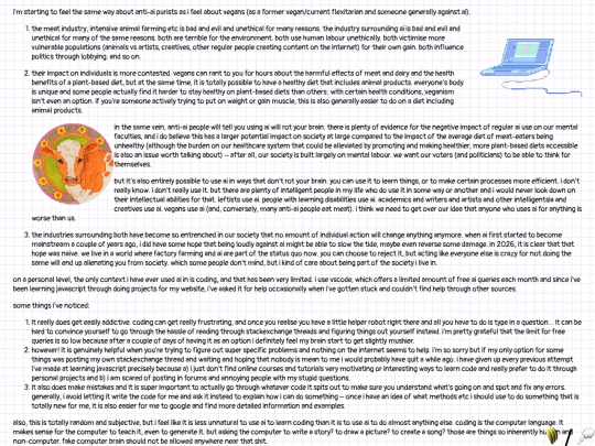 aiveganism screenshot