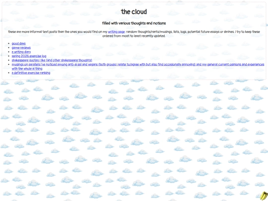 cloud screenshot