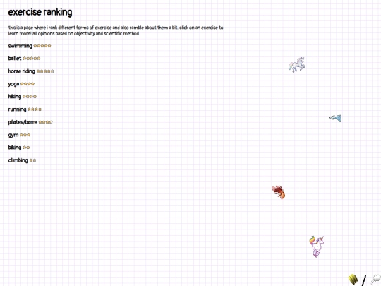 exercise screenshot