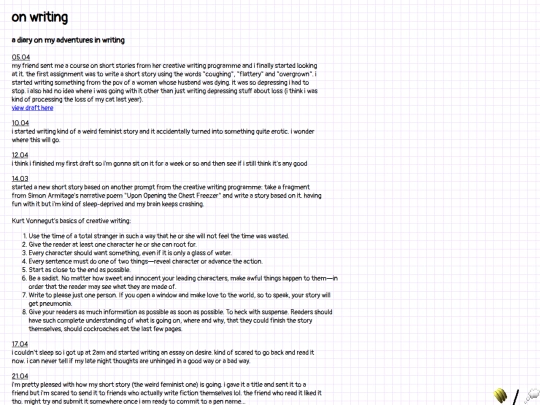 onwriting screenshot