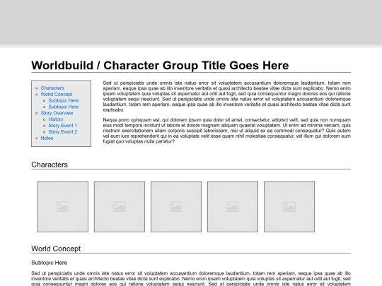 worldtemplate screenshot