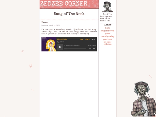 songoftheweek/home screenshot