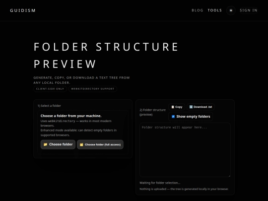 tools/folder-tree screenshot