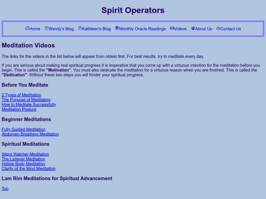 meditation screenshot