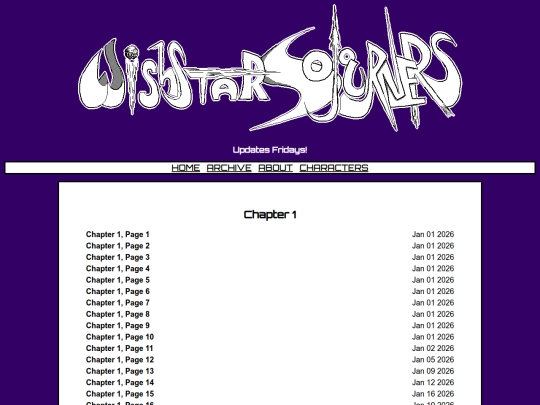 wishstarsojourners/archive screenshot