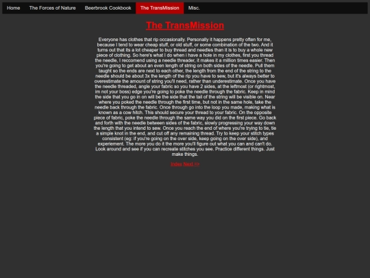 TheTransmission/1 screenshot