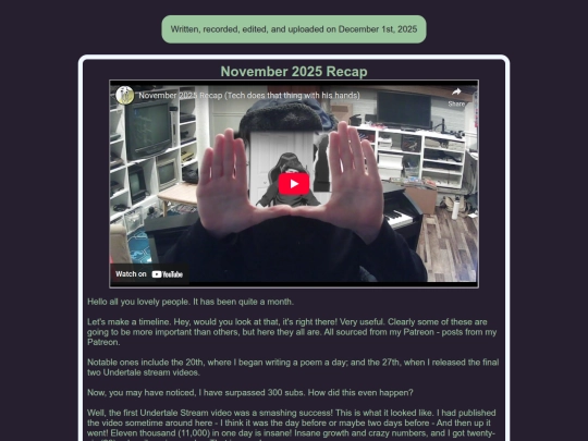 November-2025-Recap screenshot