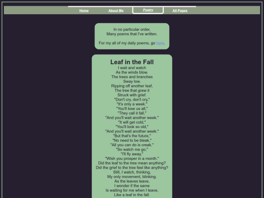 poems screenshot