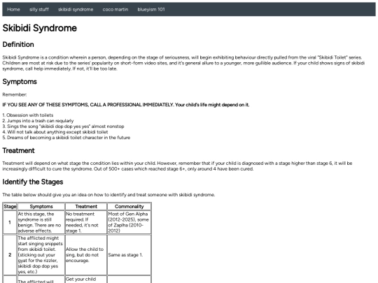 skibidi syndrome/skibidism screenshot