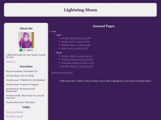 journal/pages screenshot