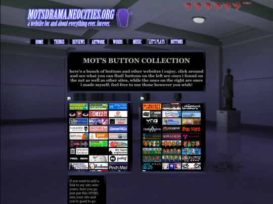 BUTTONS screenshot