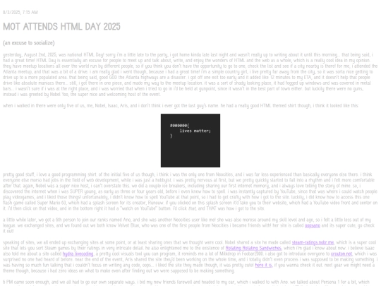 Words/HTMLDAY2025 screenshot