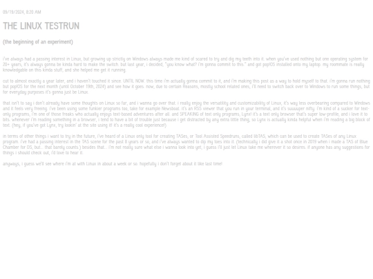 Words/LINUXTEST screenshot