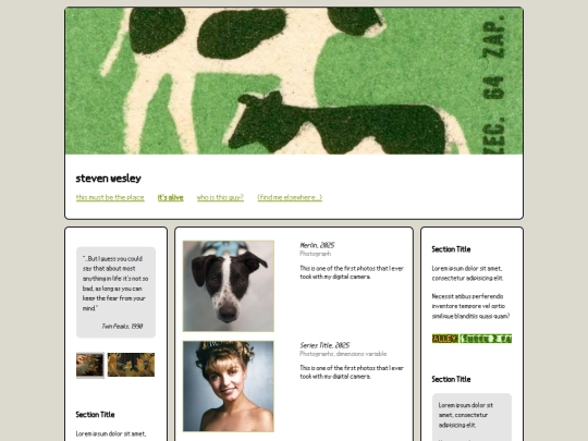 portfolio screenshot